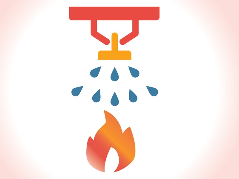 PREDISPOSIÇÃO para sistemas de sprinklers